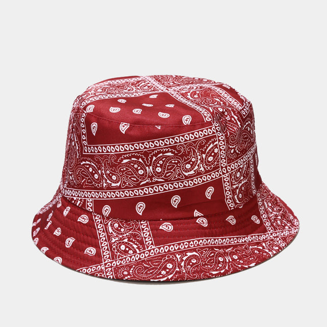 Bandana Print Bucket Hats